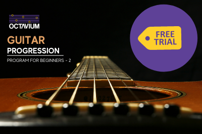 GUITAR PROGRESSION (For Beginners - 2) Free Trial
